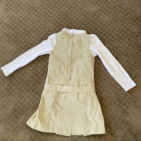 The Children’s Place Uniform Jumper and Ruffle Piqué Polo Size 6X/7 7/8 - Picture 2 of 14